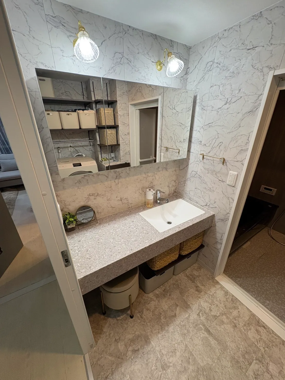 洗面台リフォーム